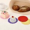 Small Round Paper Doilies, 180 Pcs 3.5 Inch Colored Lace Paper Doilies Mini Paper Doilies Disposable Paper Placemats Round Lace Doilies for Tables,
