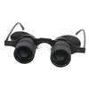 Hands-Free Binocular Glasses for Fishing, Bird Watching, Sports, and Concerts - HD Lens, Durable Construction, 3 Color Filters, Adjustable Focus,