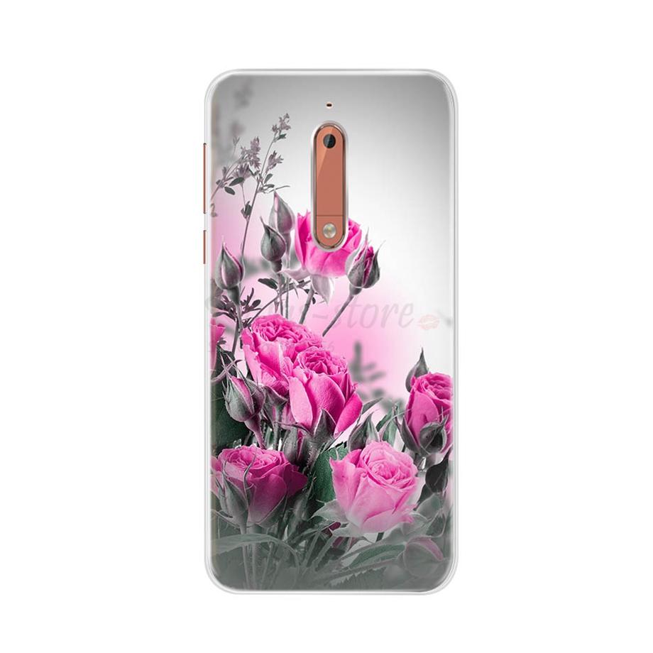 For Nokia 5 Case 5.2" Soft TPU Silicone Back Phone Cover Case For Nokia 5 Nokia5 2017 Cases TA-1024 TA-1053 TA-1044 Bumper Funda