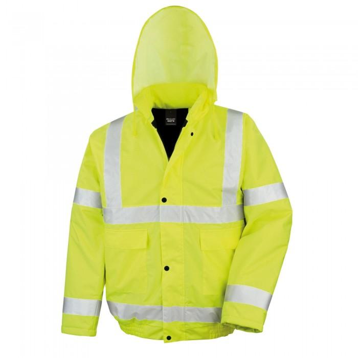 SAFE-GUARD by Result Mens Hi-Vis Winter Blouson Jacket