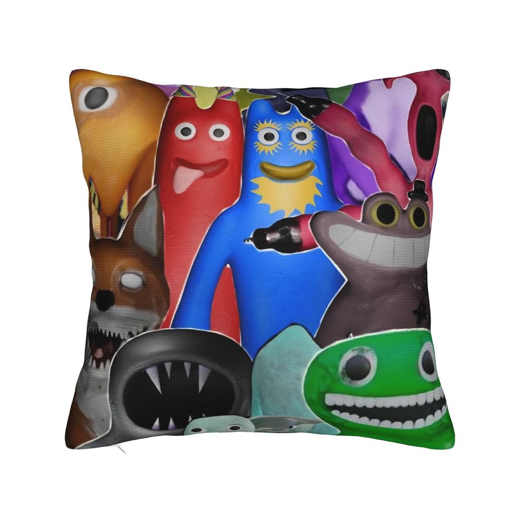 Garten of Banban Funny Games Pillow Covers Accessories Printed Cushion Cover Gift  Throw Pillow Case Cover Sofa Multiple Sizes