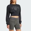Adidas Originals Crew Sweatshirt Women Tops Black IY9028