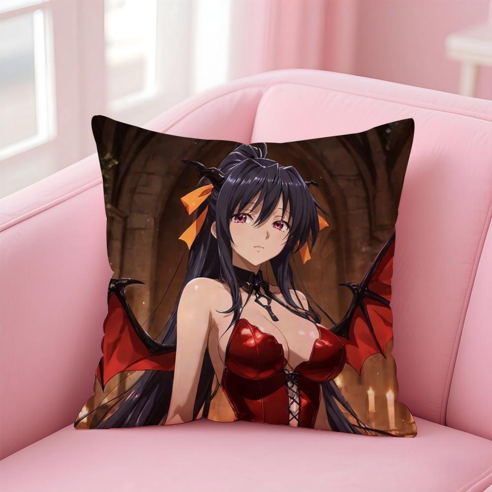 H-High School DxD Наволочка Удобная Двусторонняя Наволочка Идеально для Автомобиля Дивана Спальни и Многого Другого 12x12Inch