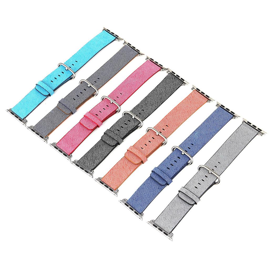 For Apple Watch Multi Color Woven Adjustable Strap For Fashionable Men And Women