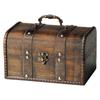 GREENHOUSE Treasure Box Pot L Brown K.E.I. 3941-C