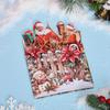 3D Pop-Up Card for Vintage Christmas