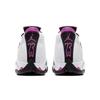 Jordan 14 Retro Fuchsia Flash Black Toe GS 654969-119