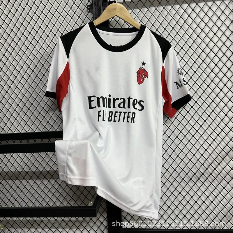 '' Soccer Jerseys AC Milan Juventus Inter Napoli Benfica Miami FC Fan Version Short Sleeve Football Shirt