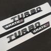 3D ABS Black Silver GLE53 Logo Letters Car Trunk Badge Fender TURBO 4MATIC Emblem Sticker For GLE53 AMG W166 W167 Accessories