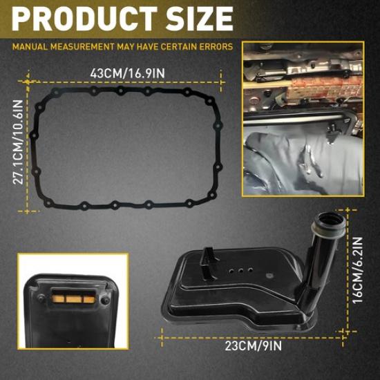 Automatic Transmission Fluid Filter Kit Fit Chevy GMC 6L90 6L50 6L80 OE#24236933