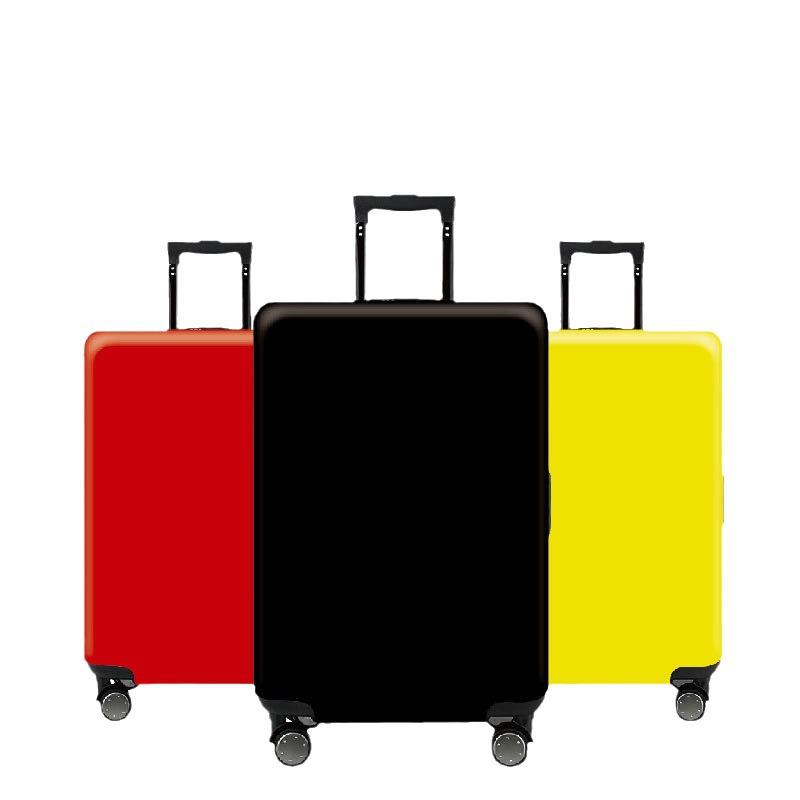 Solid Color Removable Luggage Protector with Logo Option and Buckles