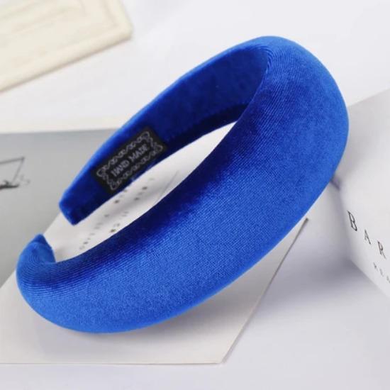 Thick Velvet Headband Hair Bands For Women Hair Accessories Plastic Padded Hairbands Retro Headwear Comfortable Head Hoop 4CM