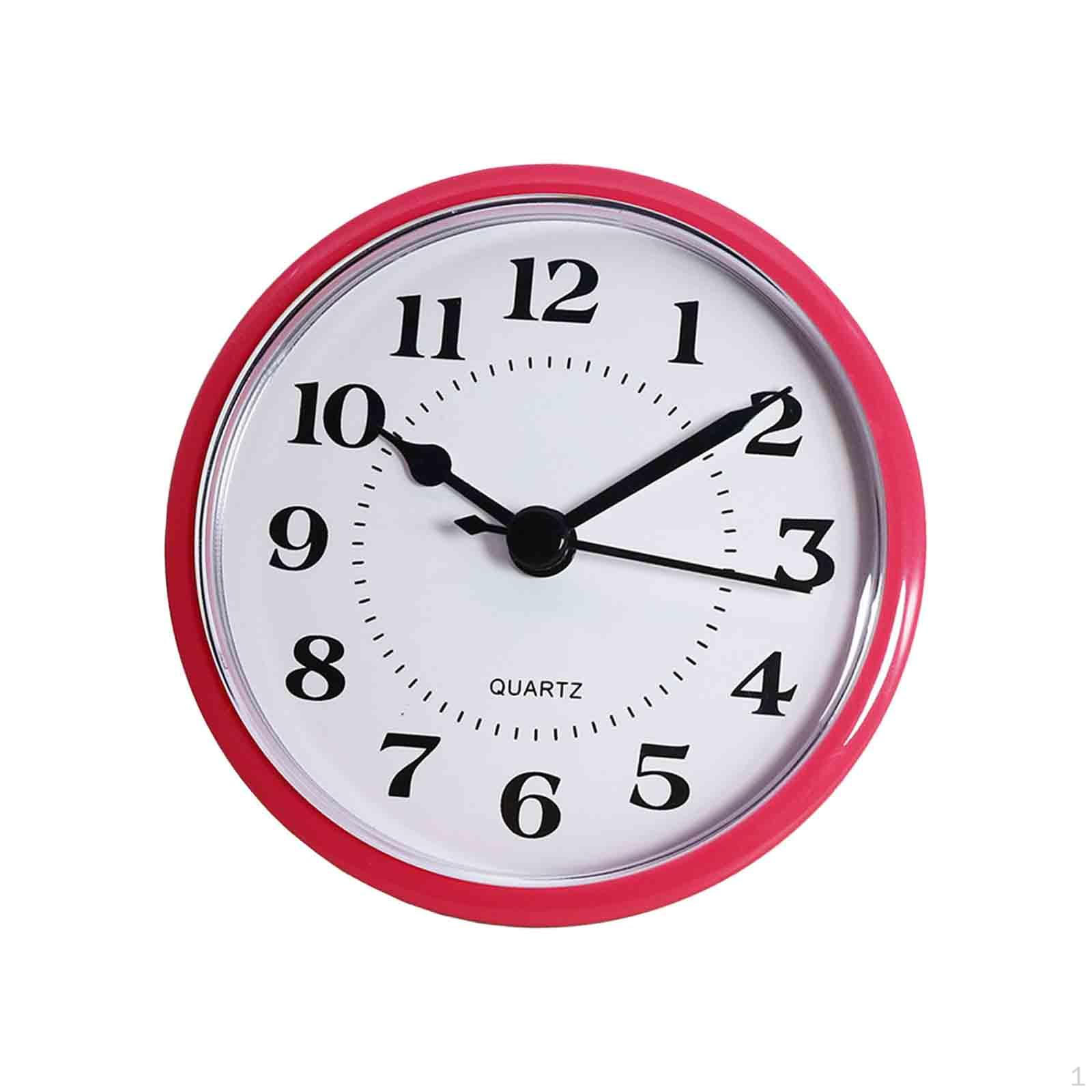 

Часы Вставка 3,54 дюйма Замена Легко Устанавливается Мини Головка Миниатюра Подходит Для Гостей Pink Arabic Number