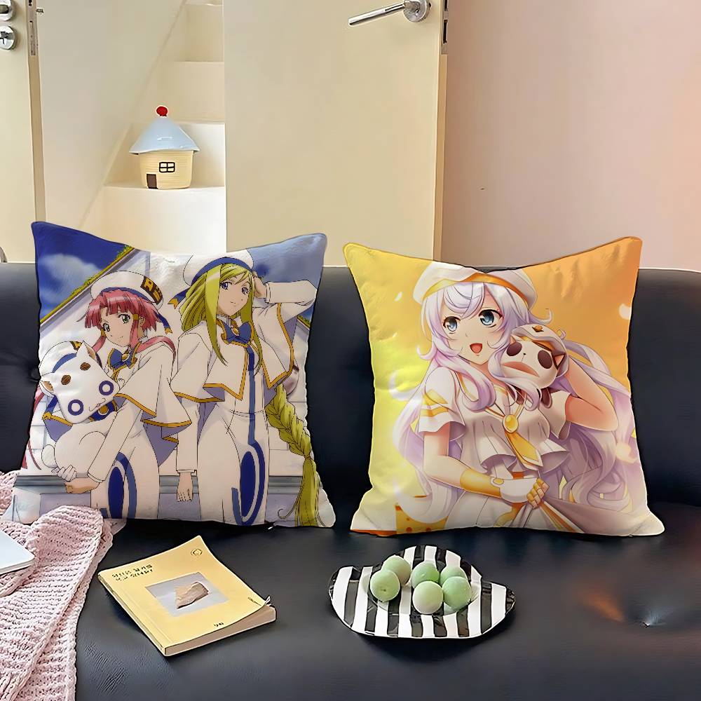 ARIA The ORIGINATION Anime Pillow Case Throw Pillow Cover Nordic Vintage Style Cushion Covers Home Living Room Sofa Couch Seat