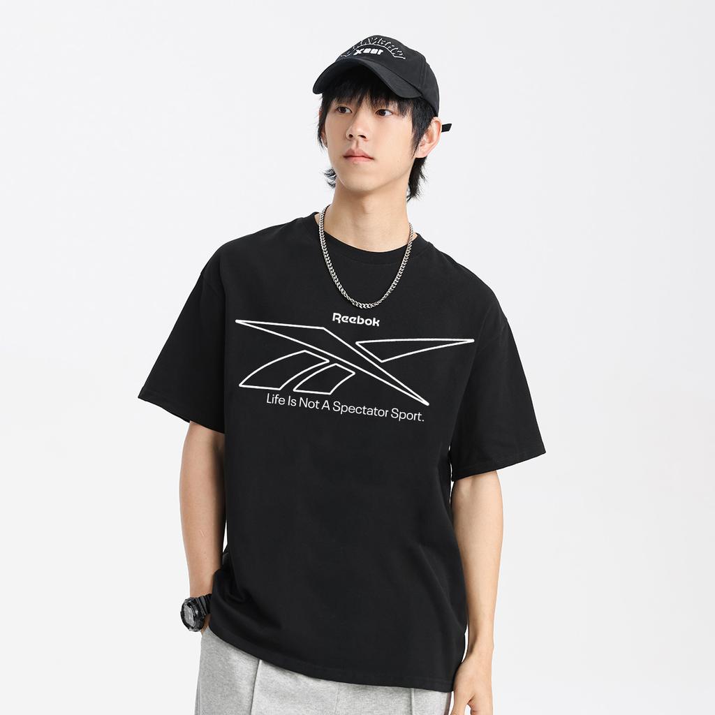 Reebok T Shirts Unisex Crew Neck Moderate Heavyweight 26SRMGP6U