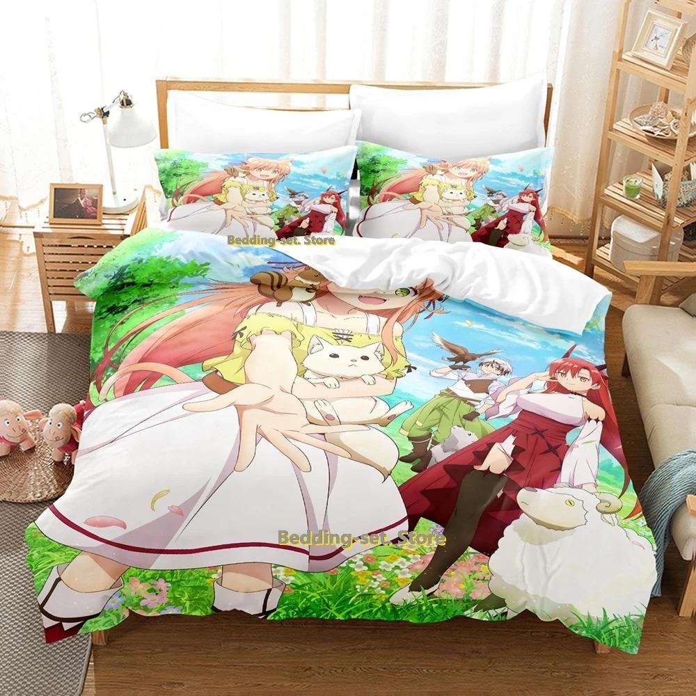Bestienbändiger Bettwäsche-Kollektion Einzelbett Twin Full Queen King Size Bett Kollektion Schlafzimmer für Erwachsene Kinder Bettbezug Kollektionen 3D-Druck Anime Mit Bettwäsche