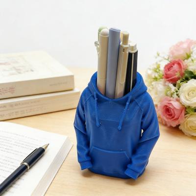 Portalápices Creativo Diseño Único de Sudadera Organizador de Escritorio Impreso en 3D para Bolígrafos Lápices Reglas Tijeras Amplio Almacenamiento de Escritorio Oficina