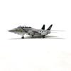 1/100 Scale USA F-14 Tomcat Fighter Alloy Model Diecast Military Missile Bomber