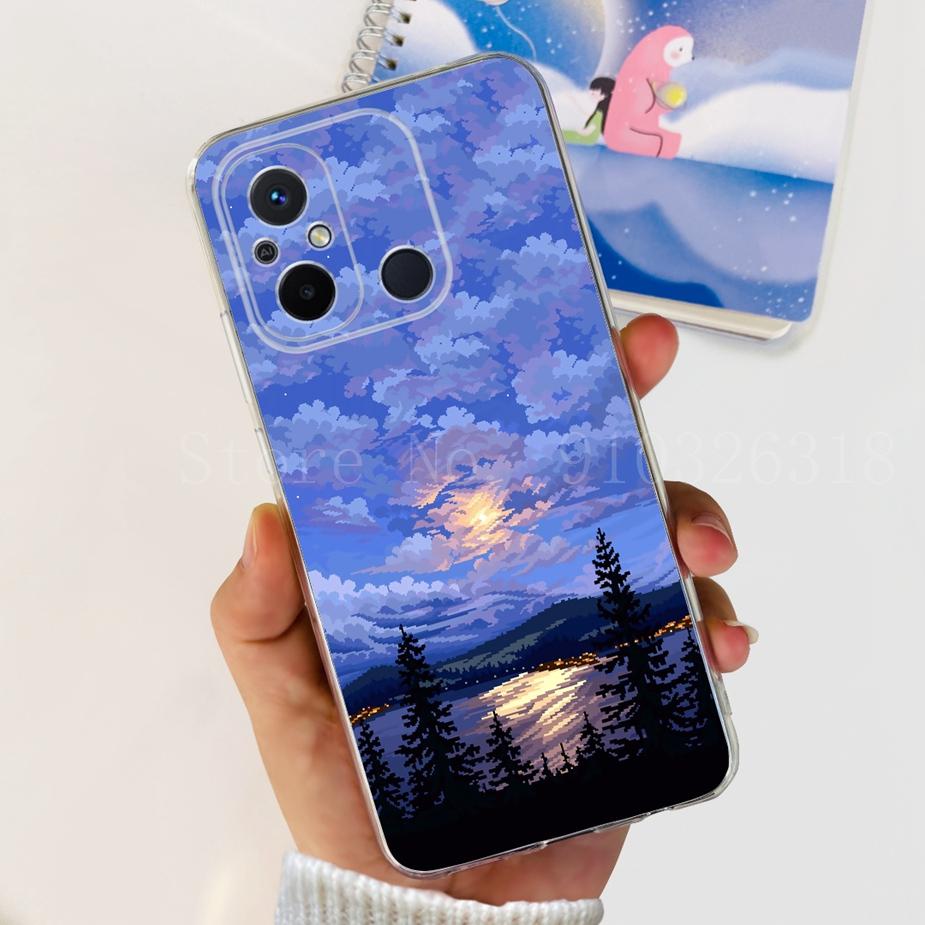 Für Xiaomi Redmi 12C Hülle Neue Mode Bemalte Abdeckung Silikon Weiches TPU Fundas Für Xiaomi Redmi 12C 12 C Redmi12C Handyhülle Coque