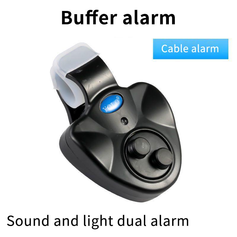 Electronic Fishing Bite Alarm With Loud Siren Camping Equipment Rod Buzzer Daytime Night Indicator Battery Included 1Pc