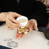 Chinese Style Metal Tea Cup Coaster Heat Insulation Cup Pad Drink Cup Coaster for Tea Coffe Milk Kitchen Supplies
