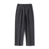 Men's summer drape loose straight pants trendy casual high-end wide-leg trousers boys black suit pants