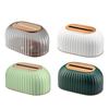 Striped Tissue Box Countertops Toilet Paper Holder Disposable Paper Storage Box Napkin Storage Box Homes Decoration