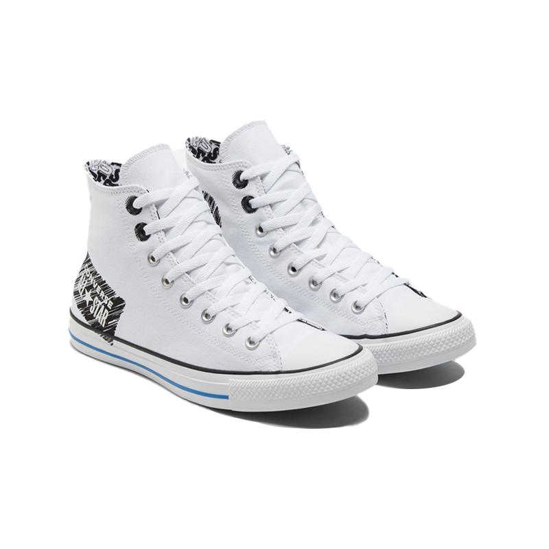 Converse Chuck Taylor All Star Vintage Versatile High Top Espadrilles Unisex Standard White & Black