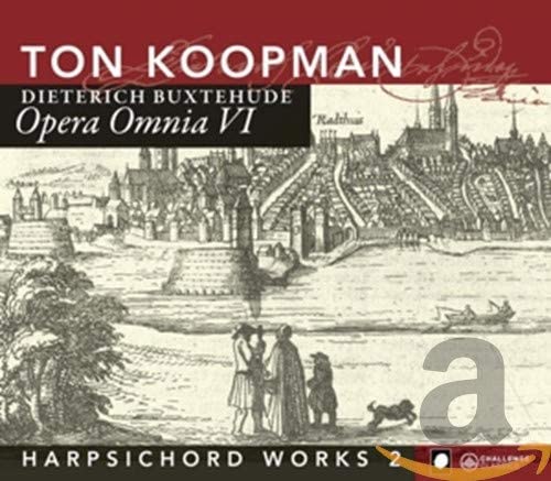 

CD DIETRICH BUXTEHUDE; TON KOOPMAN - Complete Works 6: Harpsichord Works CC727245 Challenge Class 2007 US Classical Used
