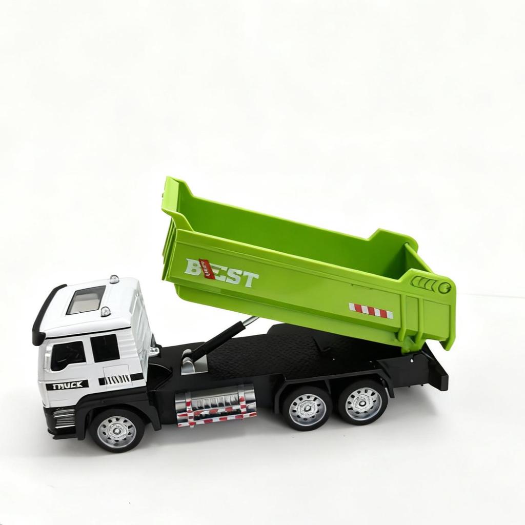 Alloy ABS Drop-Resistant Toy Forklift Construction Set for Boys Ages 3-6