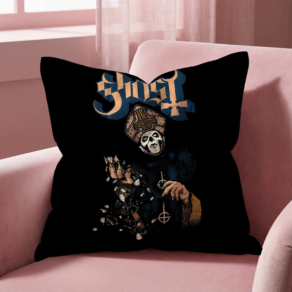 Cool G-Ghost BandS Cushion Cover Multi-Scene Pillow Cover for Home & Car - Reversible, Soft & Durable for Daily Use