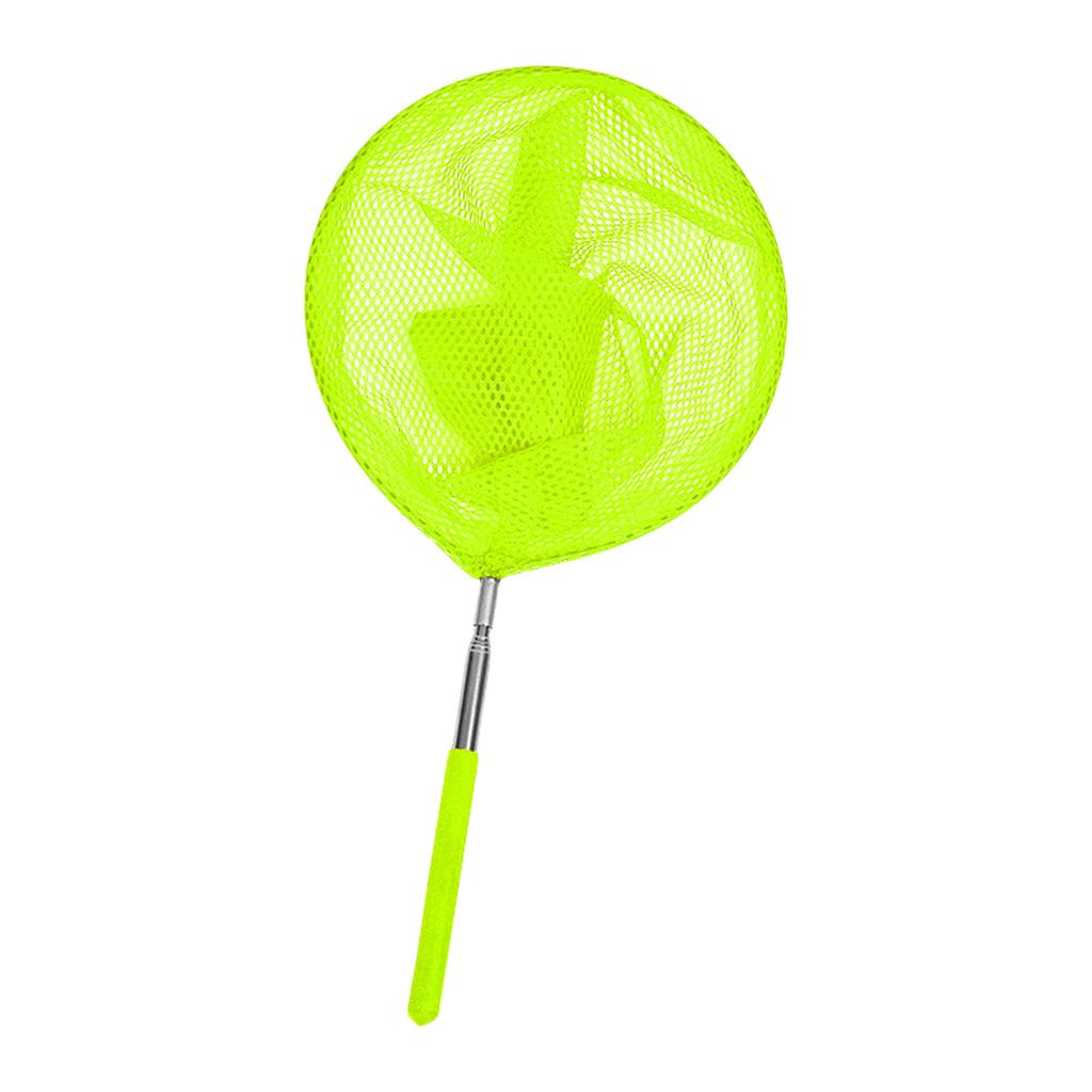 Kids Fishing Net Telescopic Stainless Handle Fish Landing Net for Safe Catching Freshwater Saltwater Fishing Equipment