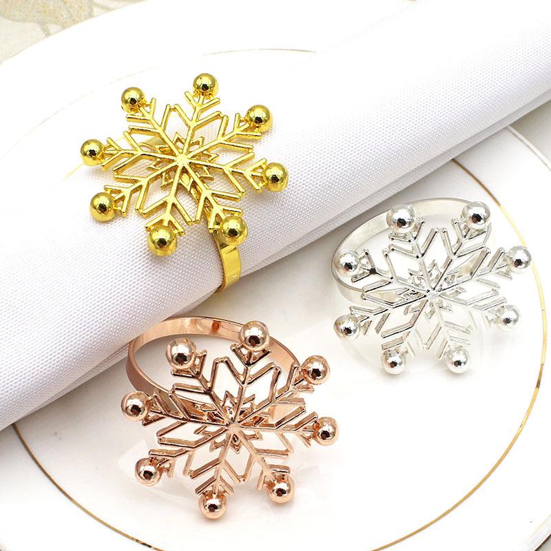 Cina de Crăciun Servețel de masă Catarame Fulgi de zăpadă Veselă Rechizite pentru festival