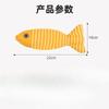 Cat Teaser, Linen Fish Cat, Mint Simulation Fish Cat Toy, Kitten Teeth Grinding, Self-entertainment and Boredom Cat Products