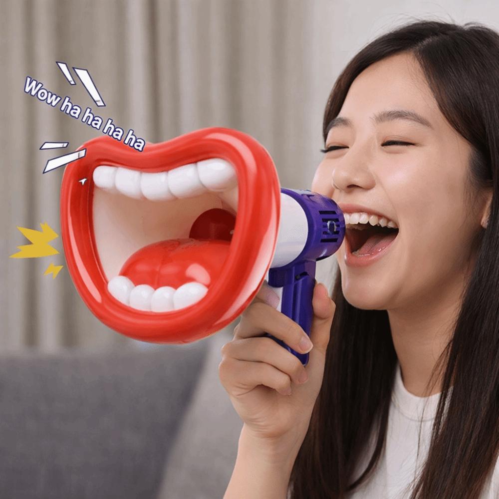 Anti Slip Voice Changer Portable Voice Changing Loudspeaker Funny Megaphone  Prank Gift