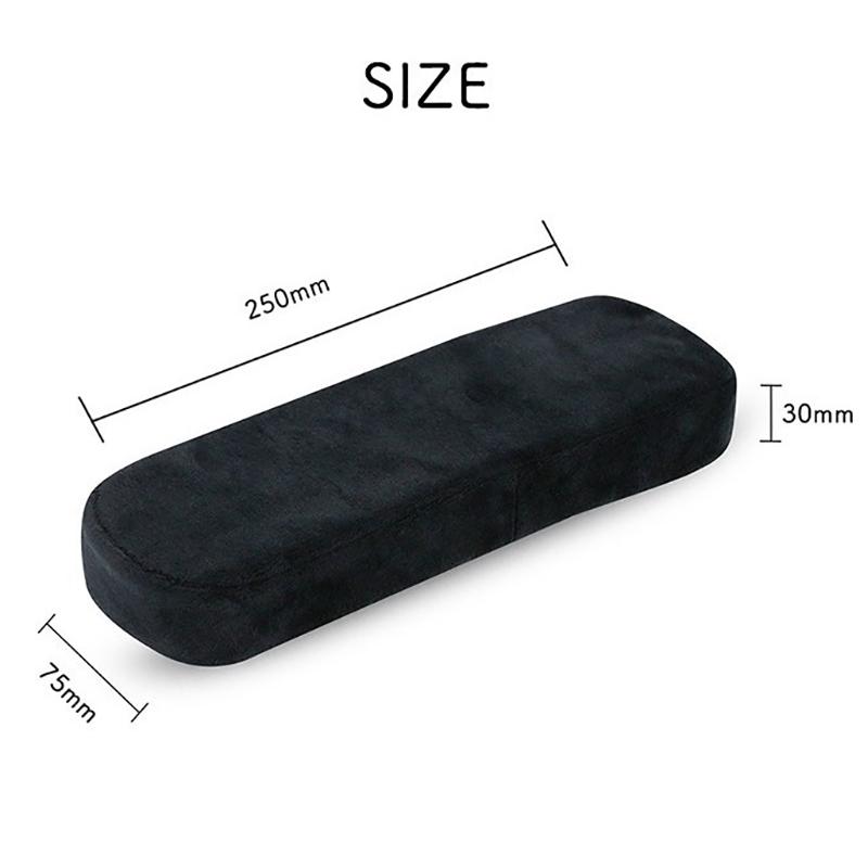Memory Foam Armrest Pads For Office Chair Elbow Support Cushion For Arm Pressure Relief Universal Fit Covers For Wheelchair