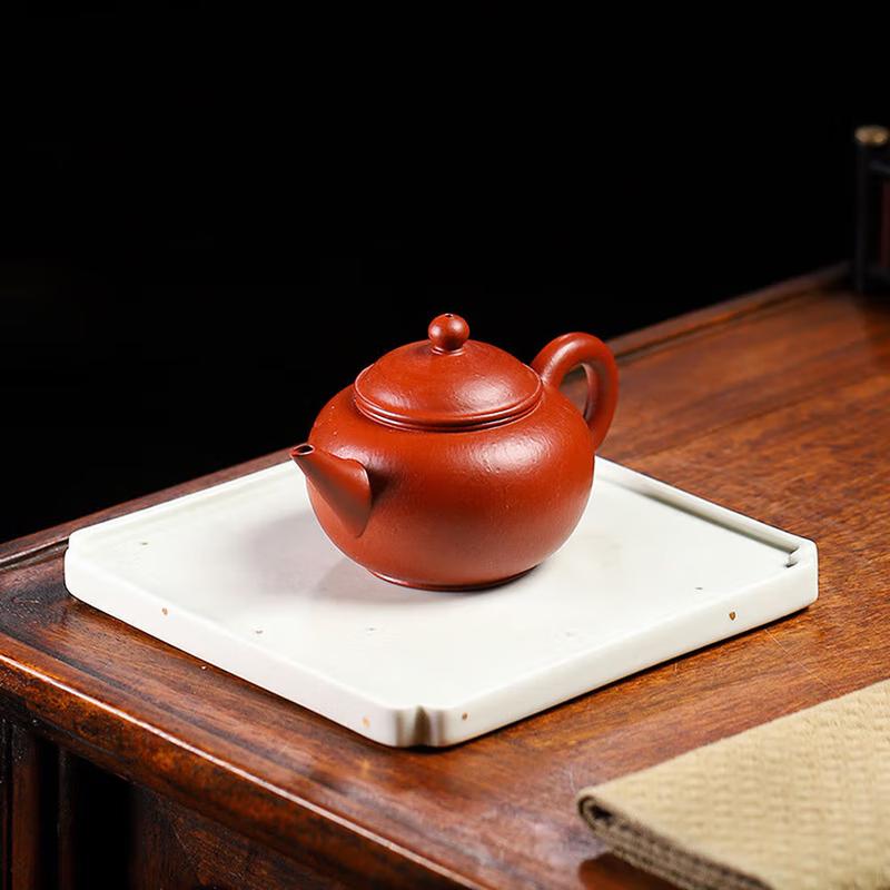 Handmade Zhu Ni Zisha Shuiping Teapot, 140ml
