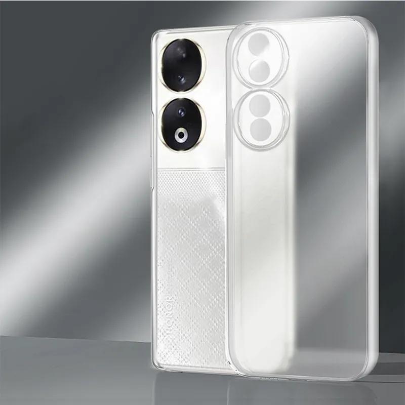 0.3mm Ultra Thin Silicone Case For Huawei Honor 90 70 50 80 Pro SE Transparent Matte Soft Slim Back Cover Shell Candy Color TPU