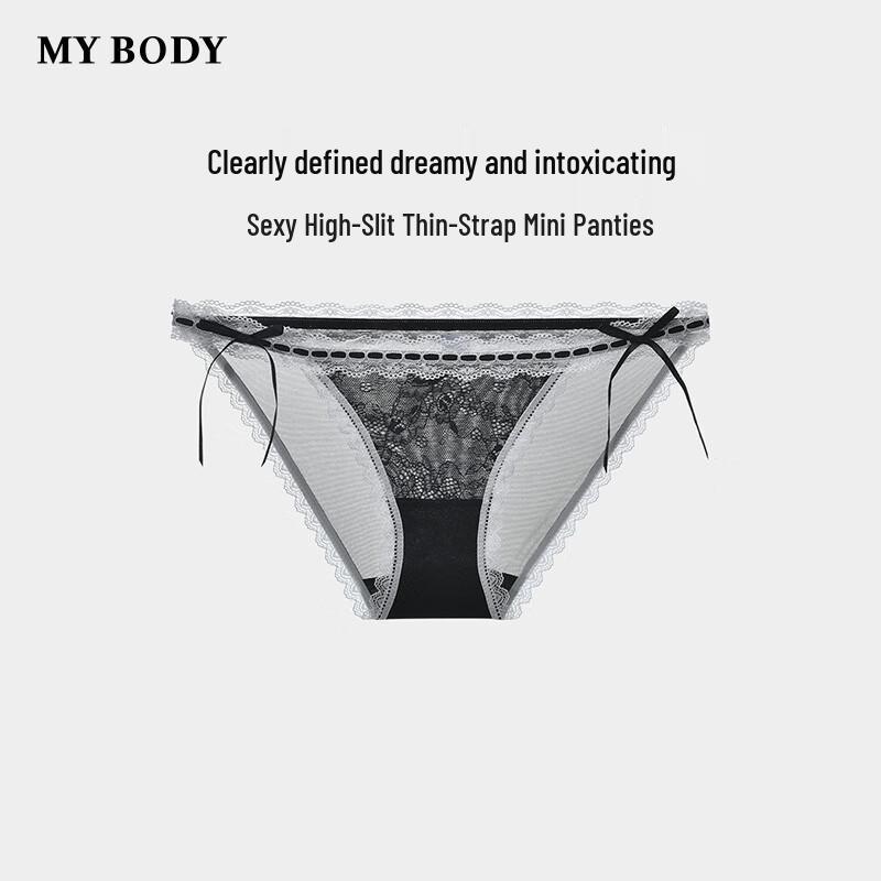 

mybody Женские сексуальные трусики с высоким вырезом и низкой посадкой XL