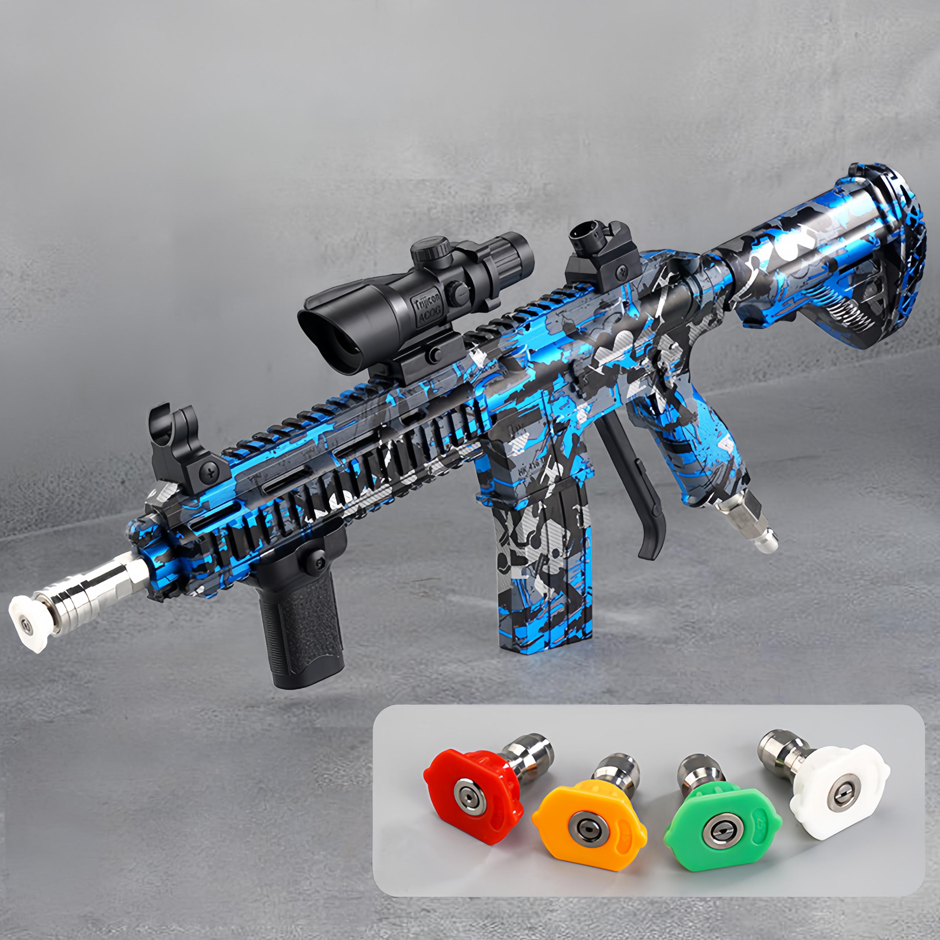 

M416 пистолет для мойки под высоким давлением, пистолет для мойки автомобилей, многофункциональный пенный пистолет для распыления воды под высоким давлением, мойка высокого давления по индивидуальному заказу