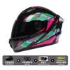 Full Face Motorcycle Helmet Men Women DOT Approved Universal Fit