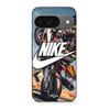 Coque Pour Google Pixel 9 Nike Logo Blanc Roue Moto