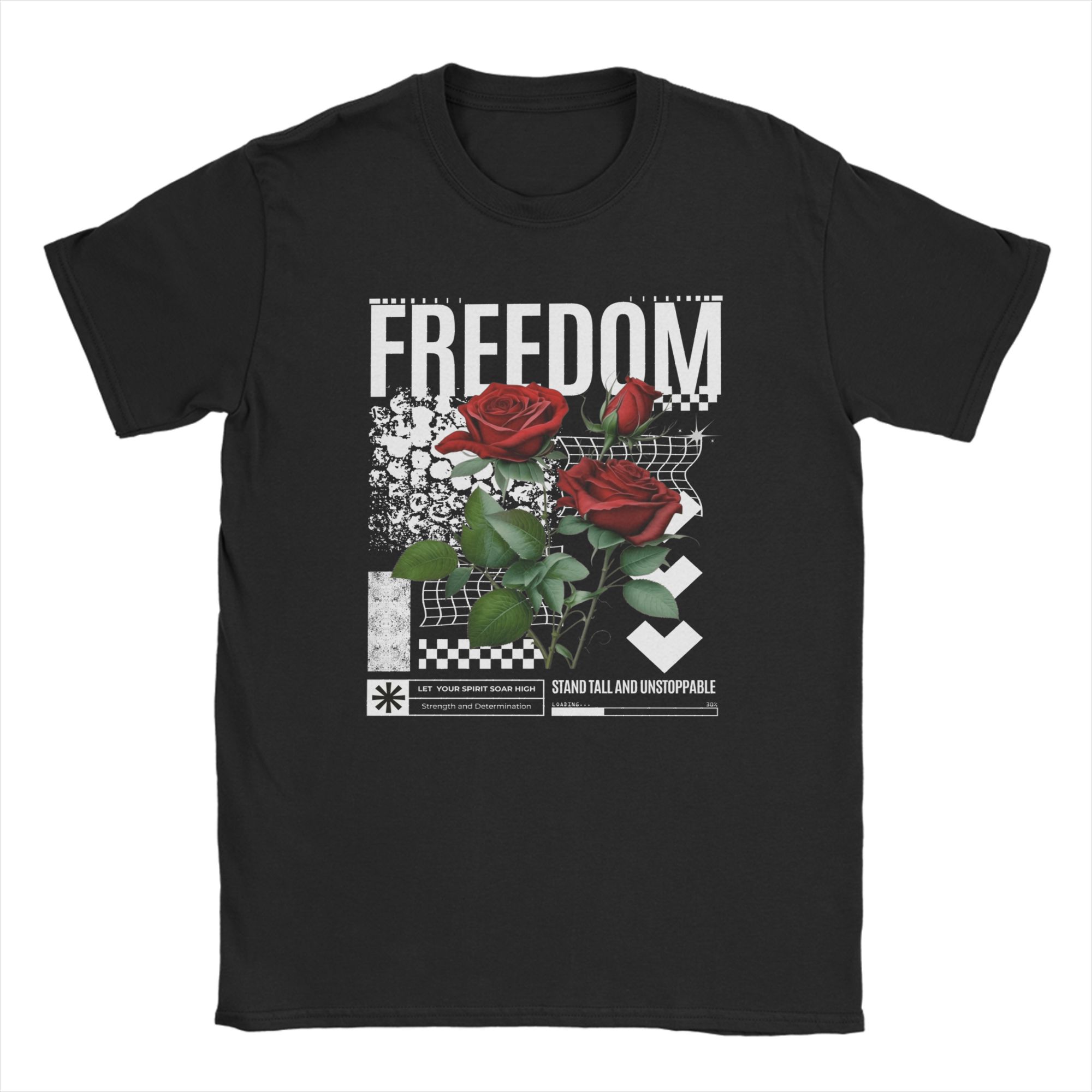 

Streetwear Graphic Dark Floral Urban Aesthetic 100 Cotton T Shirt For Unisex Summer Y2K Casual TShirts O Neck Harajuku Tees Gift 4XL