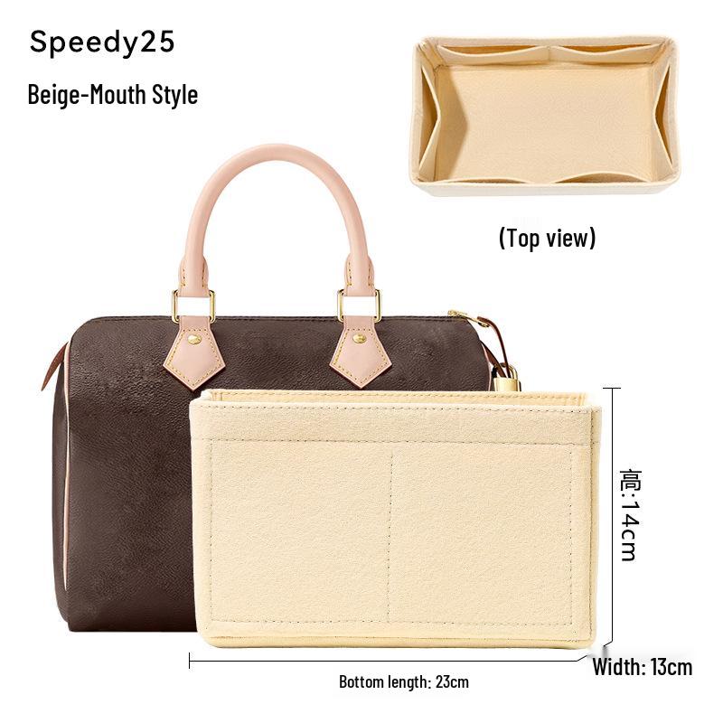 Suport interior Speedy25: Căptușeală și Depozitare Geantă Pernă cu Monogramă