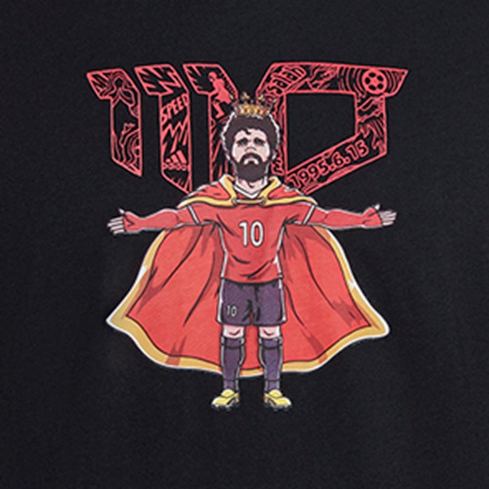 Adidas Cartoon Character Print Crew Neck T-Shirt Men Tops Black HA0909