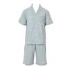 Men S Pajama Set Summer Tc creaSe White Small Floral [vpaS203m]