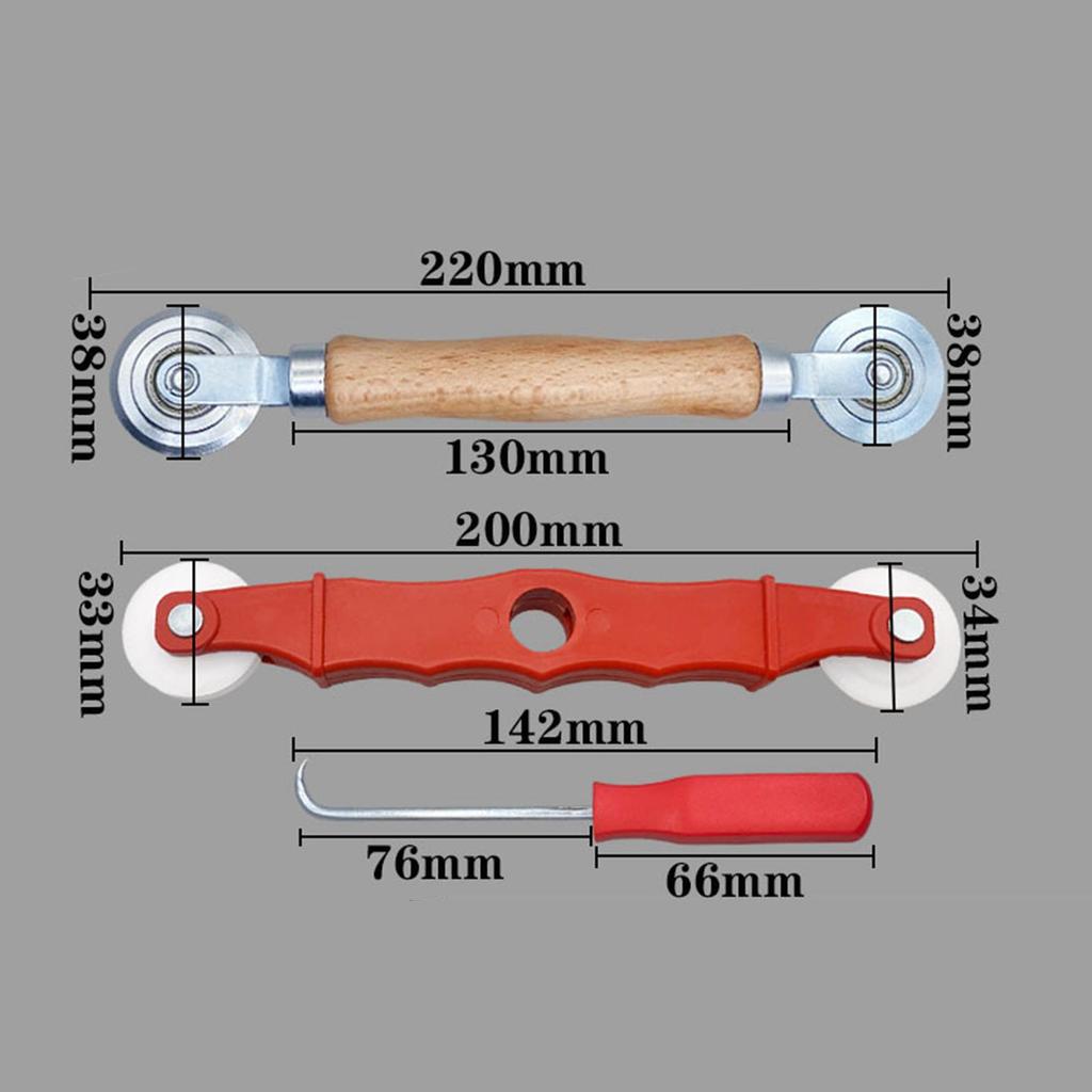 Repair of Window Grille Doors, Rolling Tool, Press for