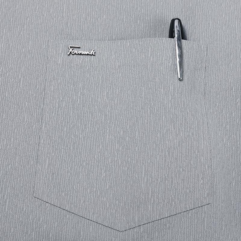 Ice Silk Short-Sleeved T-Shirt Men'S Lapel Summer Polo Shirt Half-Sleeved Loose And Thin Casual Breathable Pocket