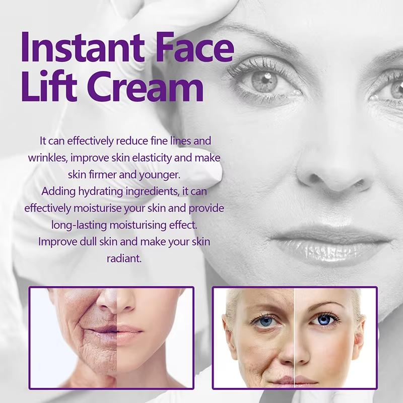 Instant Wrinkle Remover Face Cream Firming Lifting Anti Aging Fade Fine Lines Whitening Moisturizing Brighten Tighten Skin Care