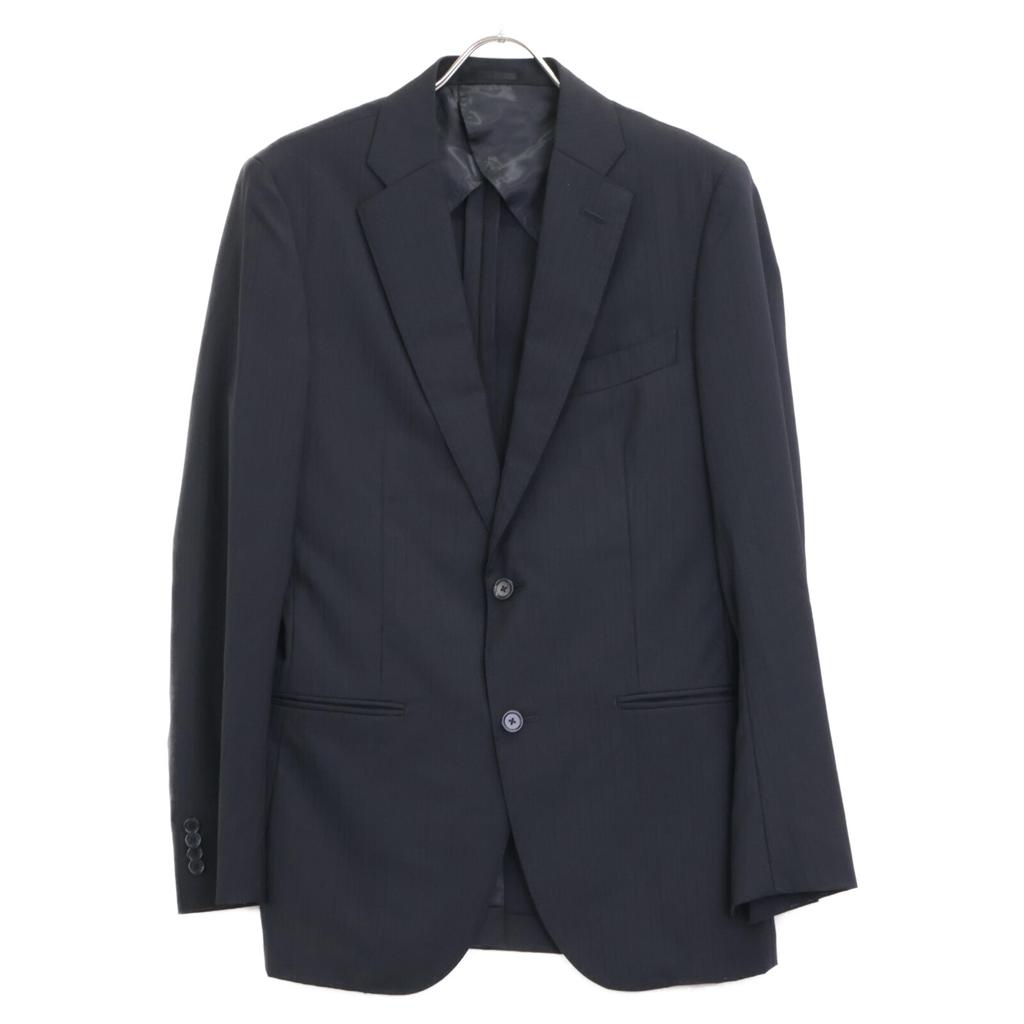 SHIPS 117-11-1620 Black Stripe REDA Fabric Suit Set tops 48 blackUsed